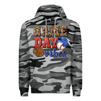 Slate Camo game day vibes Premium Hoodie - BundleAndBundleShop