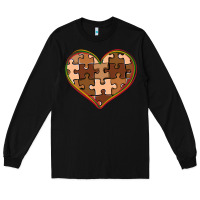 Black melanin skin tone heart black history Long Sleeve Tee - CowGirlArtShop