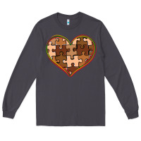 Smoke melanin skin tone heart black history Long Sleeve Tee - CowGirlArtShop