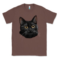 Chestnut Bombay Cat Face Classic Tee - LillyAllenDesigns