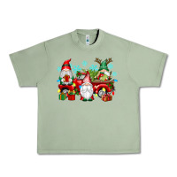Oil Green christmas gnome truck Urban Heavy Tee - texasbilliewilder
