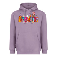 Lavender teacher easrter day Heavyweight Hoodie - RacoonDesign