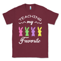 Burgundy Teaching My Favorite Bunny Classic Tee - Bettercallsaul