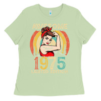 Matcha Vintage 1975 Birthday Gift For Women - 47 Year Old Birthday Ladies Tee - lanVoArt