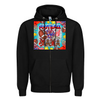 Black Football Mama Zipper Hoodie - CowhideDigitalArt