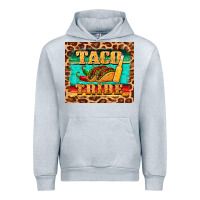 Heather Grey taco tribe Urban Hoodie - BarkalooDesign