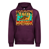 Mauve Wine taco tribe Urban Hoodie - BarkalooDesign
