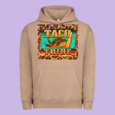 Taco Tribe Urban Hoodie Designed By Barkaloodesign