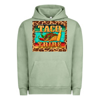 Pigment Oil Green taco tribe Urban Hoodie - BarkalooDesign