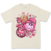 Bone retro valentines day Premium Tee - LillyAllenDesigns