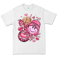 White retro valentines day Premium Tee - LillyAllenDesigns