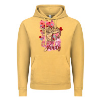 Vintage Mustard Cupids candy with candies Valentine's Day Vintage Hoodie - HowdyJamesFarm