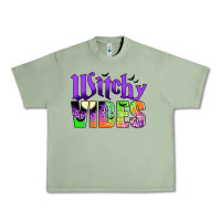 Oil Green witchy vibes Urban Heavy Tee - JahusDesignShop