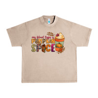 French Oak my blood type is pumpkin spice Urban Heavy Tee - NancyCooperArtShop