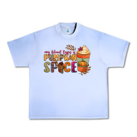 Grape Ice my blood type is pumpkin spice Urban Heavy Tee - NancyCooperArtShop