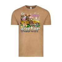 Vintage Camel Happy Easter truck with farm animals Vintage Tee - NancyCooperArtShop