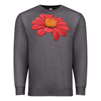 Charcoal Heather del sol sunflower Premium Sweatshirt - LillyAllenDesigns