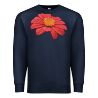 Navy del sol sunflower Premium Sweatshirt - LillyAllenDesigns