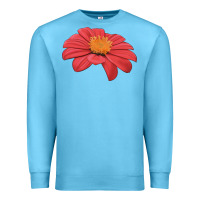 Ocean Blue del sol sunflower Premium Sweatshirt - LillyAllenDesigns