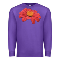 Purple del sol sunflower Premium Sweatshirt - LillyAllenDesigns