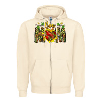 Sandshell boy mom Zipper Hoodie - CowhideDigitalArt
