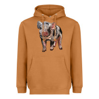 Meerkat Baby Spotted Pig Heavyweight Hoodie - LillyAllenDesigns