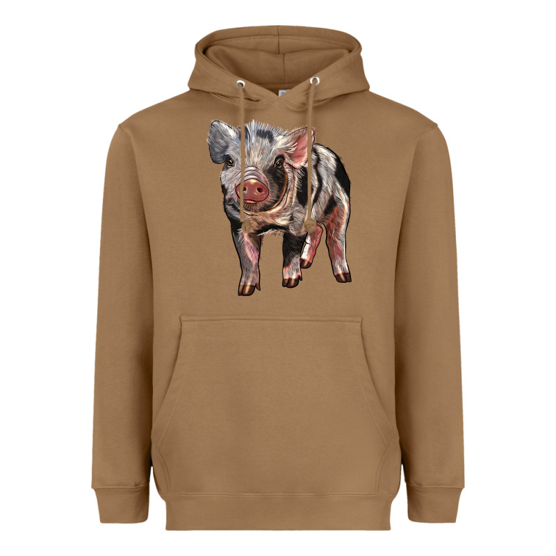 Baby Spotted Pig Heavyweight Hoodie by LillyAllenDesigns | Teevron