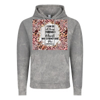 Cloud Rock i can do all things with leopard and glitter Vintage Hoodie - TumblerDesignByShophia