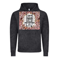 Vintage Black i can do all things with leopard and glitter Vintage Hoodie - TumblerDesignByShophia