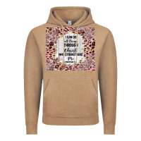 Vintage Coffee i can do all things with leopard and glitter Vintage Hoodie - TumblerDesignByShophia