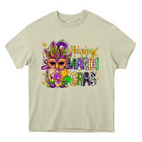 Mossy Happy Mardi Gras With Gnome Heavy Core Tee - BundleAndBundleShop