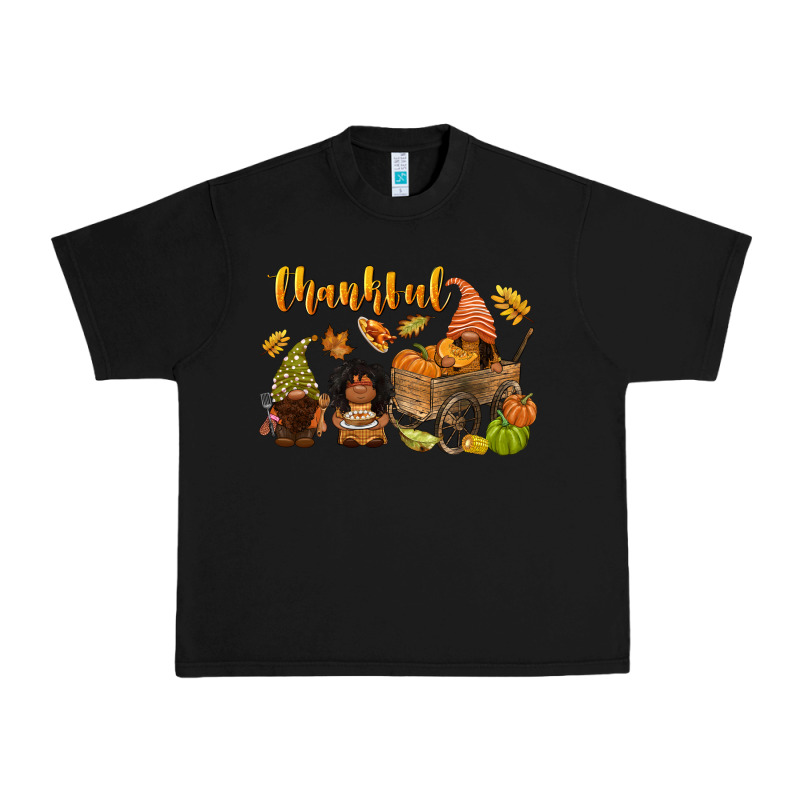 Thankful Afro Gnome Urban Heavy Tee by NancyCooperArtShop | Teevron
