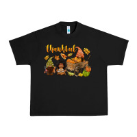 Black Thankful afro gnome Urban Heavy Tee - NancyCooperArtShop