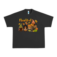 Pigment Black Thankful afro gnome Urban Heavy Tee - NancyCooperArtShop