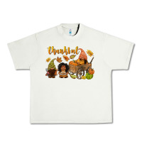 Pistachio Thankful afro gnome Urban Heavy Tee - NancyCooperArtShop