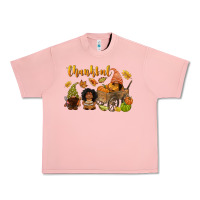 Salmon Thankful afro gnome Urban Heavy Tee - NancyCooperArtShop