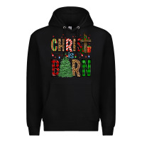 Black christ is born Premium Hoodie - FaDigitalArtStudio