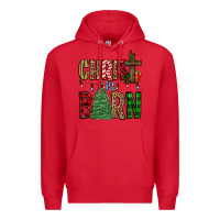 Red christ is born Premium Hoodie - FaDigitalArtStudio
