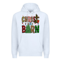 White christ is born Premium Hoodie - FaDigitalArtStudio
