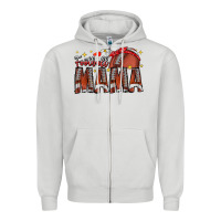 Football Mama Zipper Hoodie | Teevron