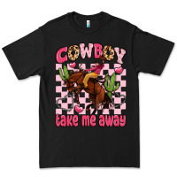 Black cowboy take me away Premium Tee - LillyAllenDesigns