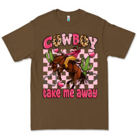 Cacao cowboy take me away Premium Tee - LillyAllenDesigns