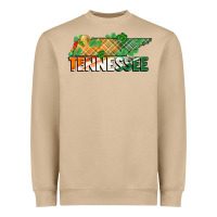 Mushroom tennessee map st patrick's day Heavyweight Sweatshirt - FaDigitalArtStudio