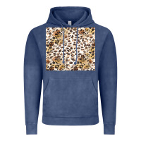 Vintage Denim leopard Vintage Hoodie - TumblerDesignByShophia