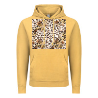 Vintage Mustard leopard Vintage Hoodie - TumblerDesignByShophia