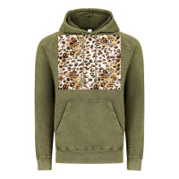 Vintage Olive leopard Vintage Hoodie - TumblerDesignByShophia