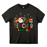 Asphalt teacher Christmas Heavy Core Tee - JahusDesignShop