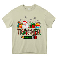 Mossy teacher Christmas Heavy Core Tee - JahusDesignShop