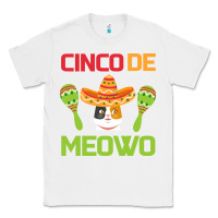 White Cinco De Meow Classic Tee - Bettercallsaul