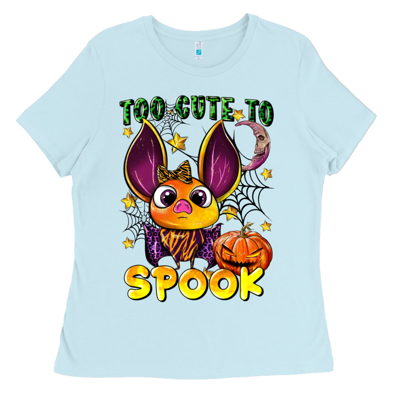 Too Cute To Spook Ladies Tee by LillyAllenDesigns | Teevron